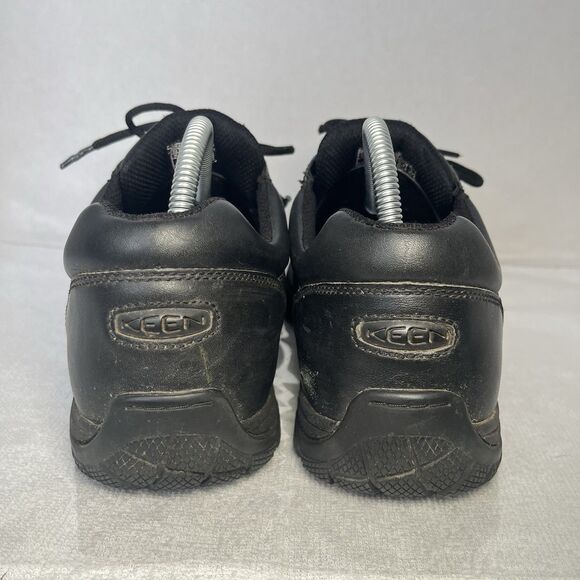 Keen PTC Waterproof Work Oxford Shoes Black Leather Non Slip Sneakers Men 11.5 - Picture 4 of 9